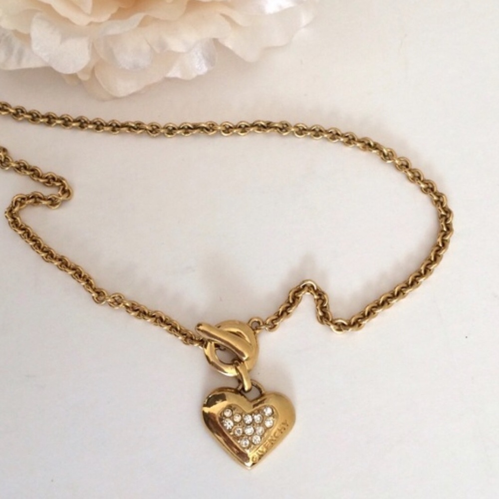 ISO: Givenchy Heart Pendant Choker